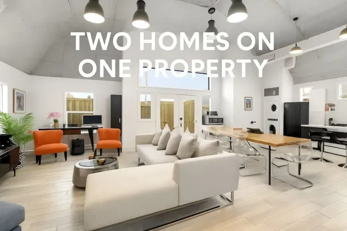 Two Homes Pool Retreat Near Downtown vacation rental in Houston Texas – 7 bedrooms sleeps 19
